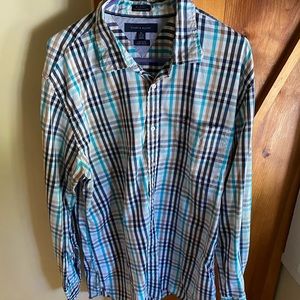 Tommy Hilfiger plaid button down